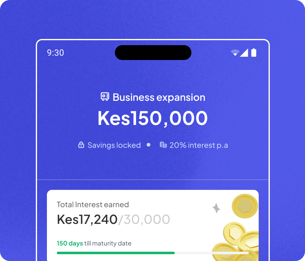 High interest savings for your business